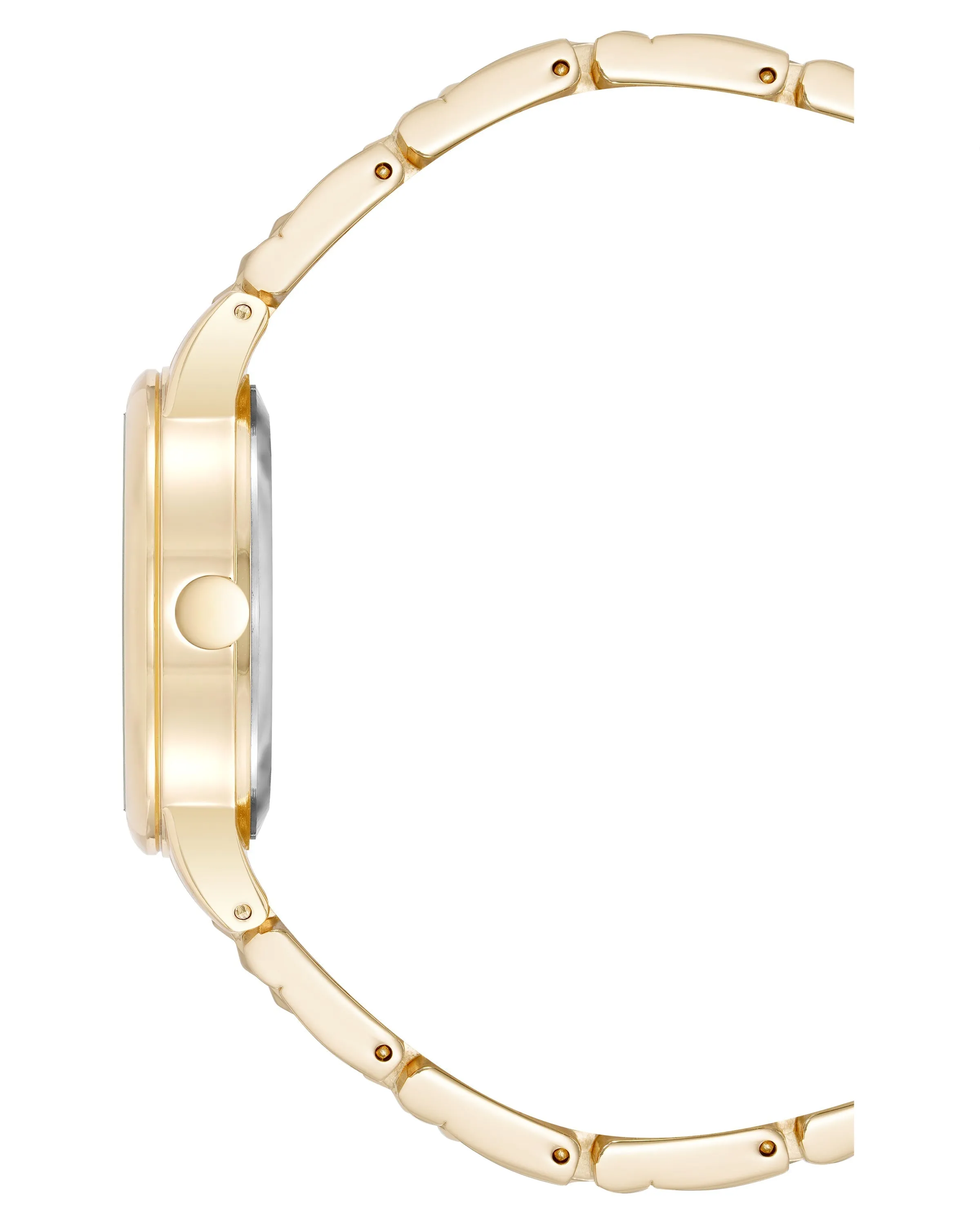 Nine West Silver Dial Analog Watch For -  Ladies NW-3048SVGB