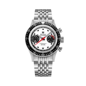 Nivada Grenchen Chronomaster Singer Inter.Bezel Stem Winding – 86056M04LO