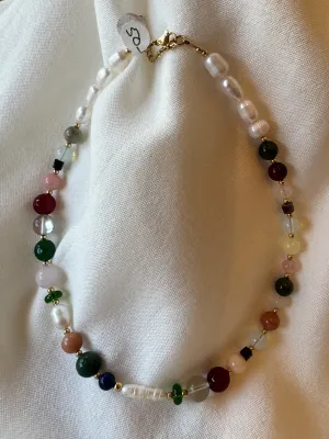 No. 1 Pearl   Beads Choker by Marisol