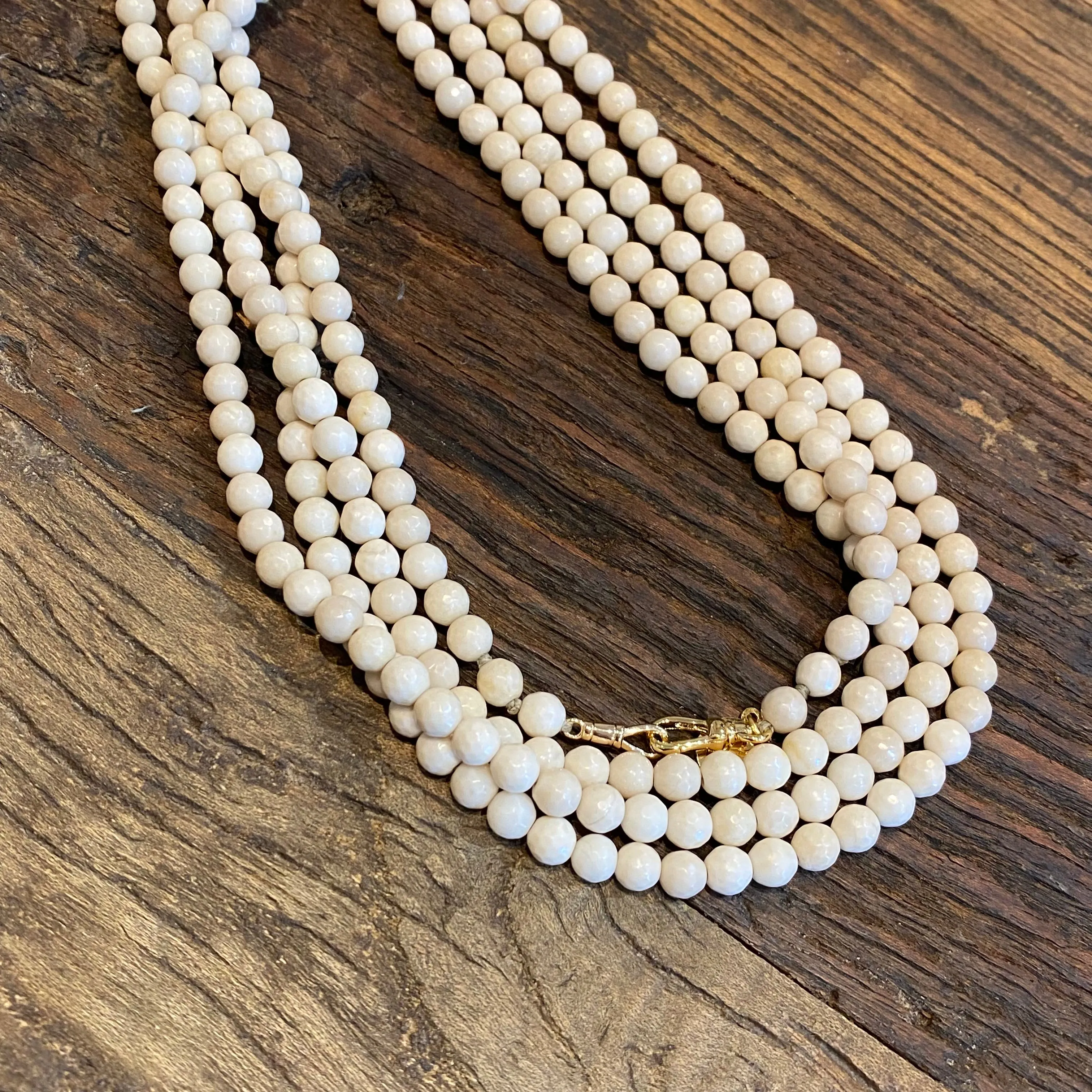 Opera Necklace | Sunstone | 64"