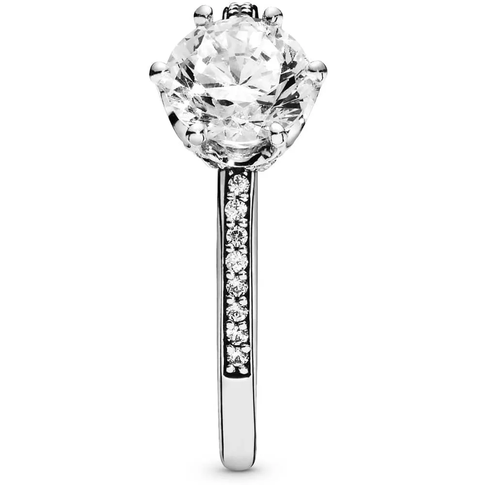 Pandora Clear Sparkle Solitaire Ring