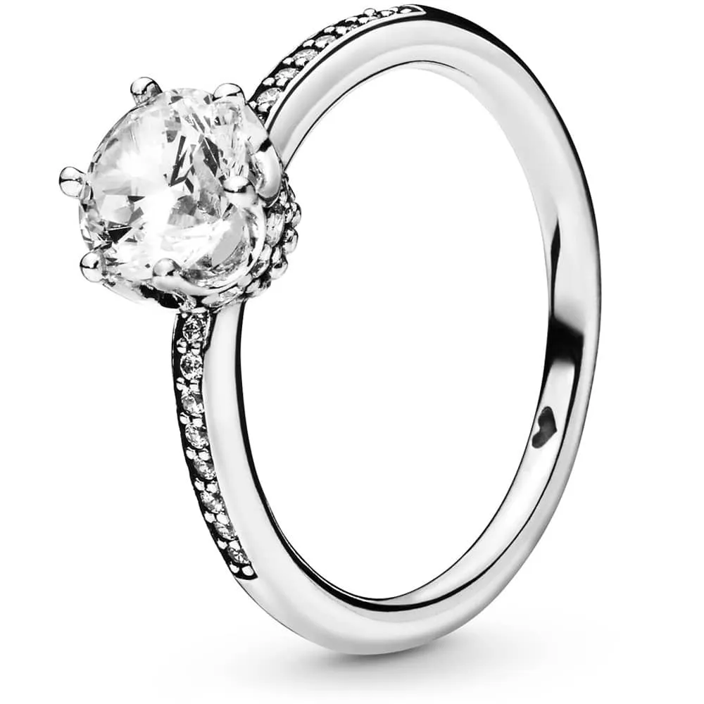 Pandora Clear Sparkle Solitaire Ring
