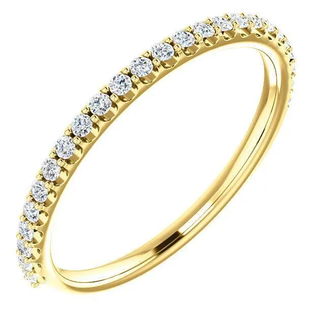 *Pear Moissanite 6 Prongs Diamond Accent Ice Solitaire Ring