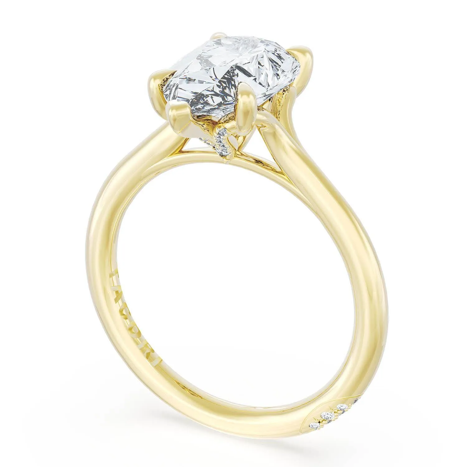 Pear Solitaire Engagement Ring