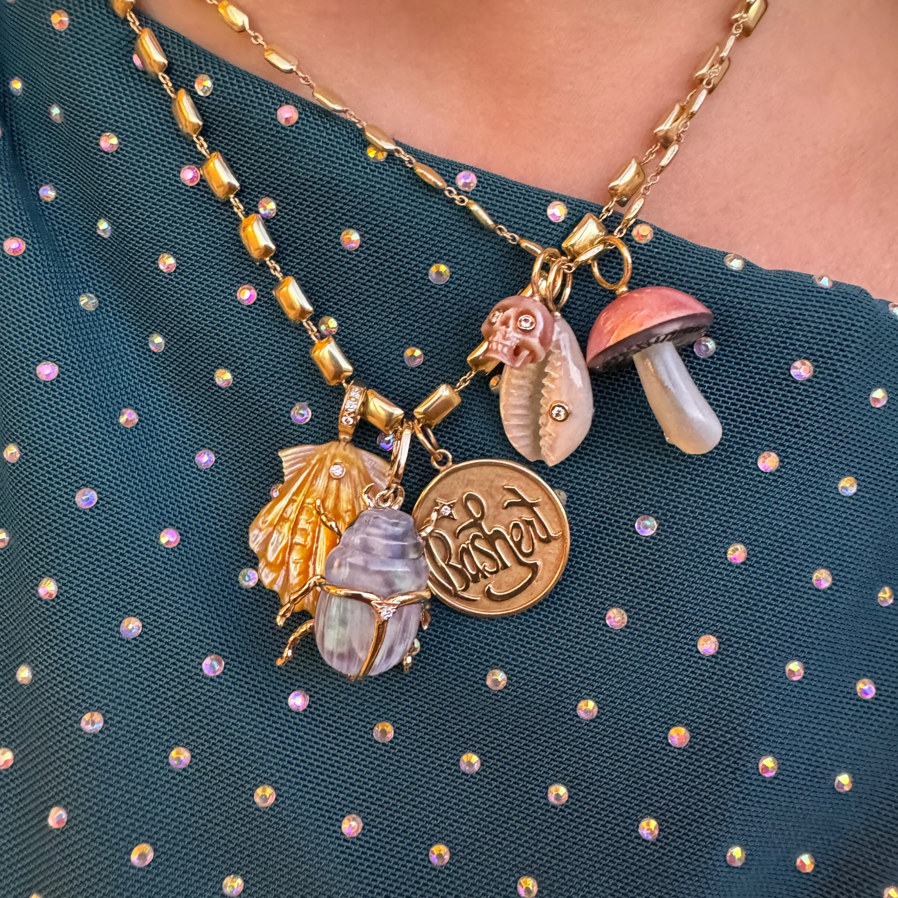 Petite Smooth Nugget Chain Necklace