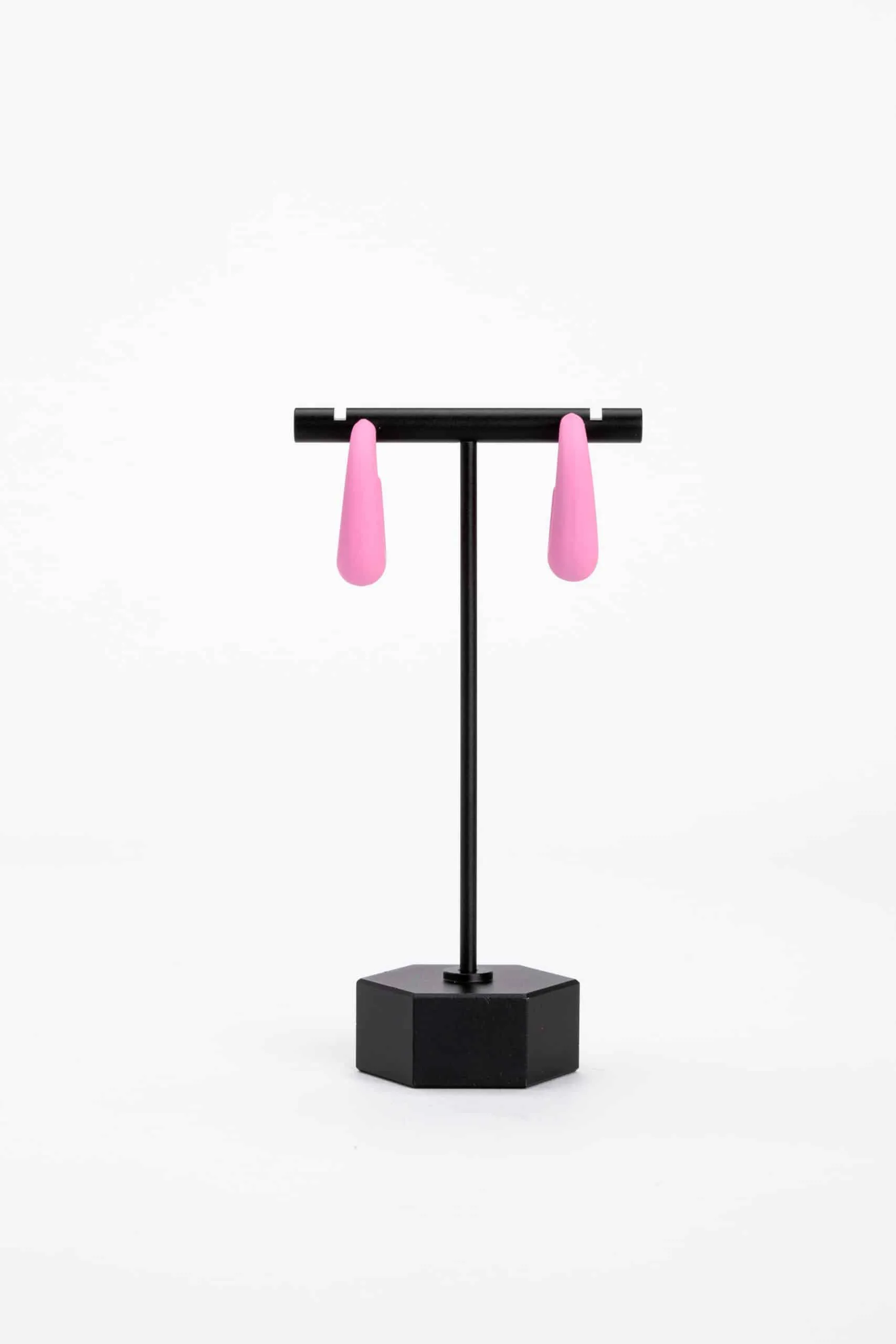 Playful Colored Hoop Earrings