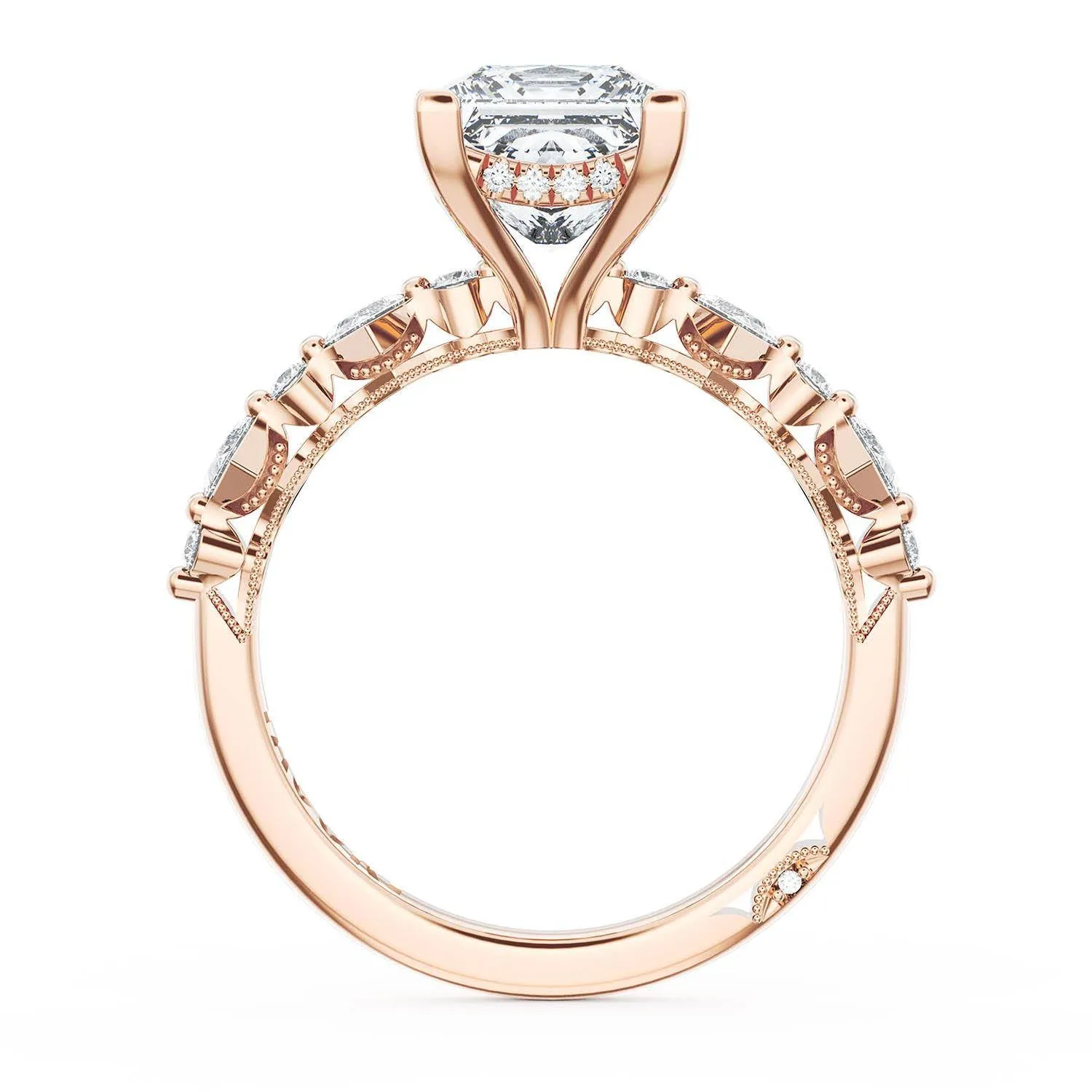Princess Solitaire Engagement Ring