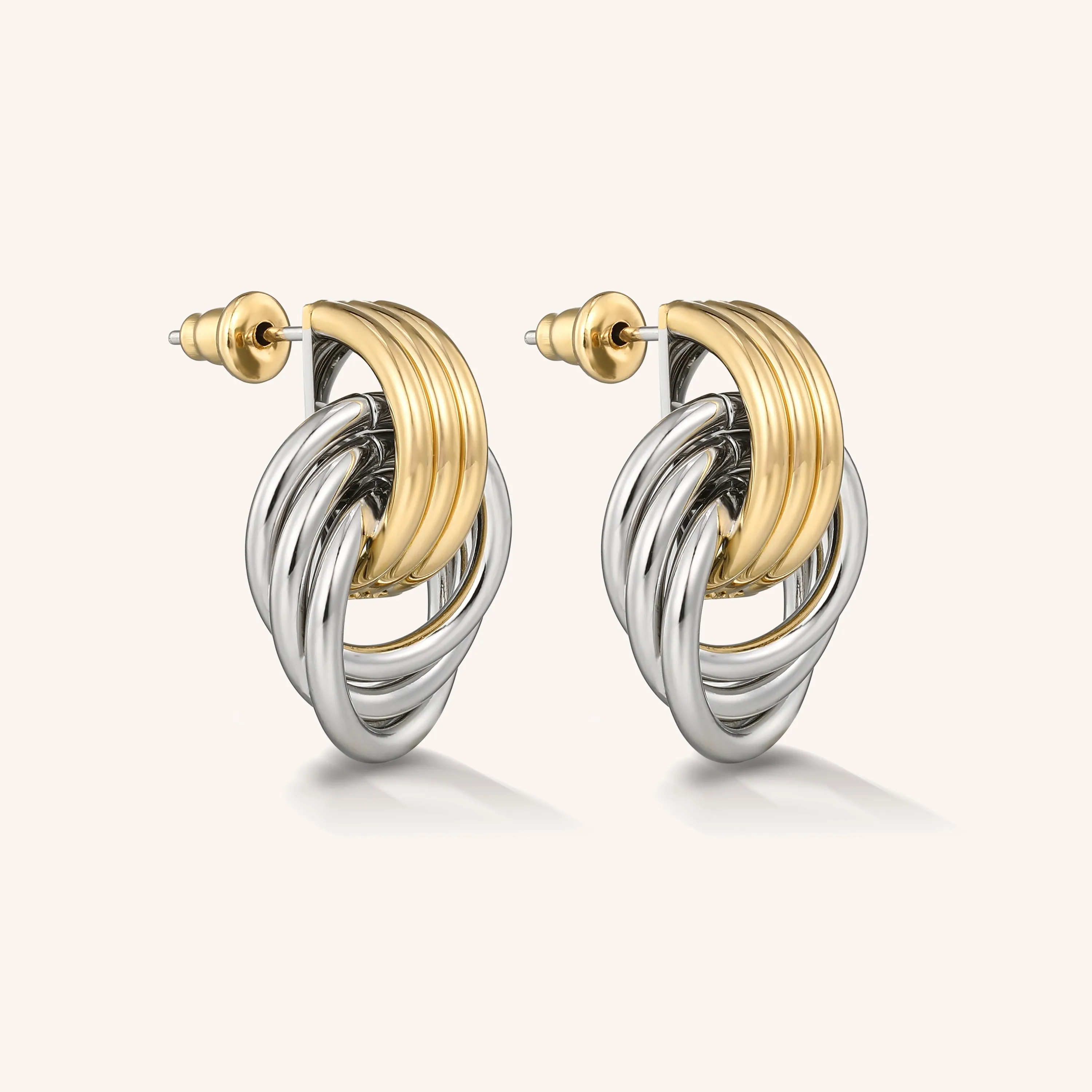 Rachel Mixed Metal Earrings
