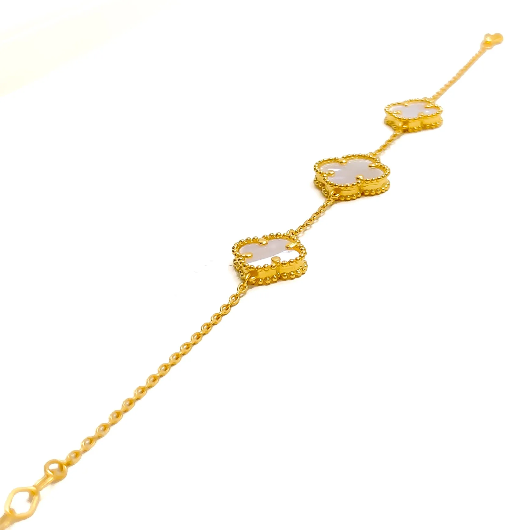 Radiant Graceful 21k Gold Bracelet
