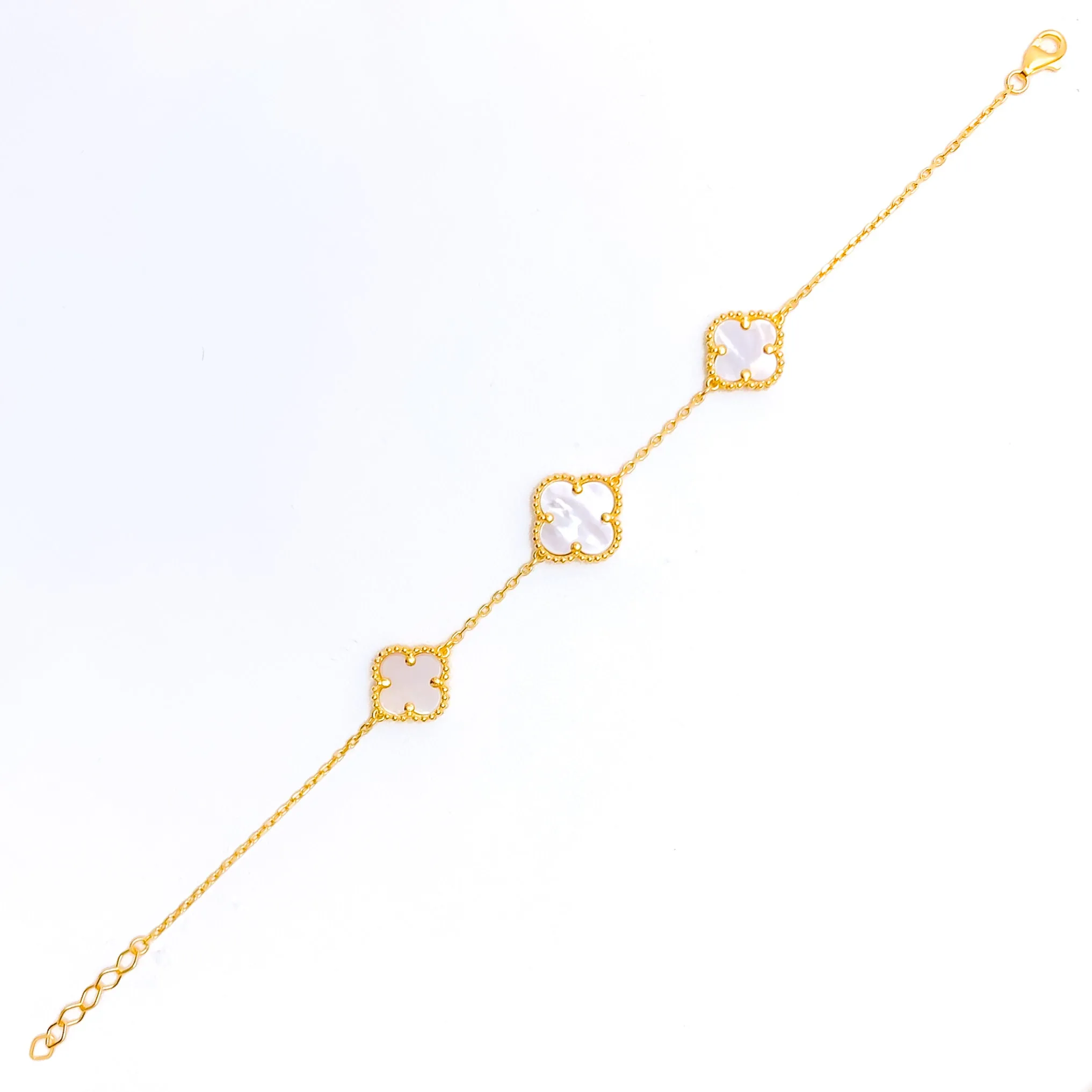 Radiant Graceful 21k Gold Bracelet