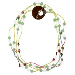 Rainbow Sapphire Necklace