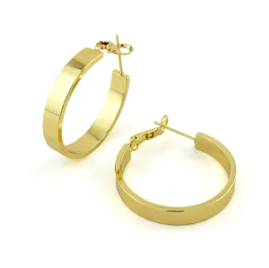 Rebecca Small Gold Earrings