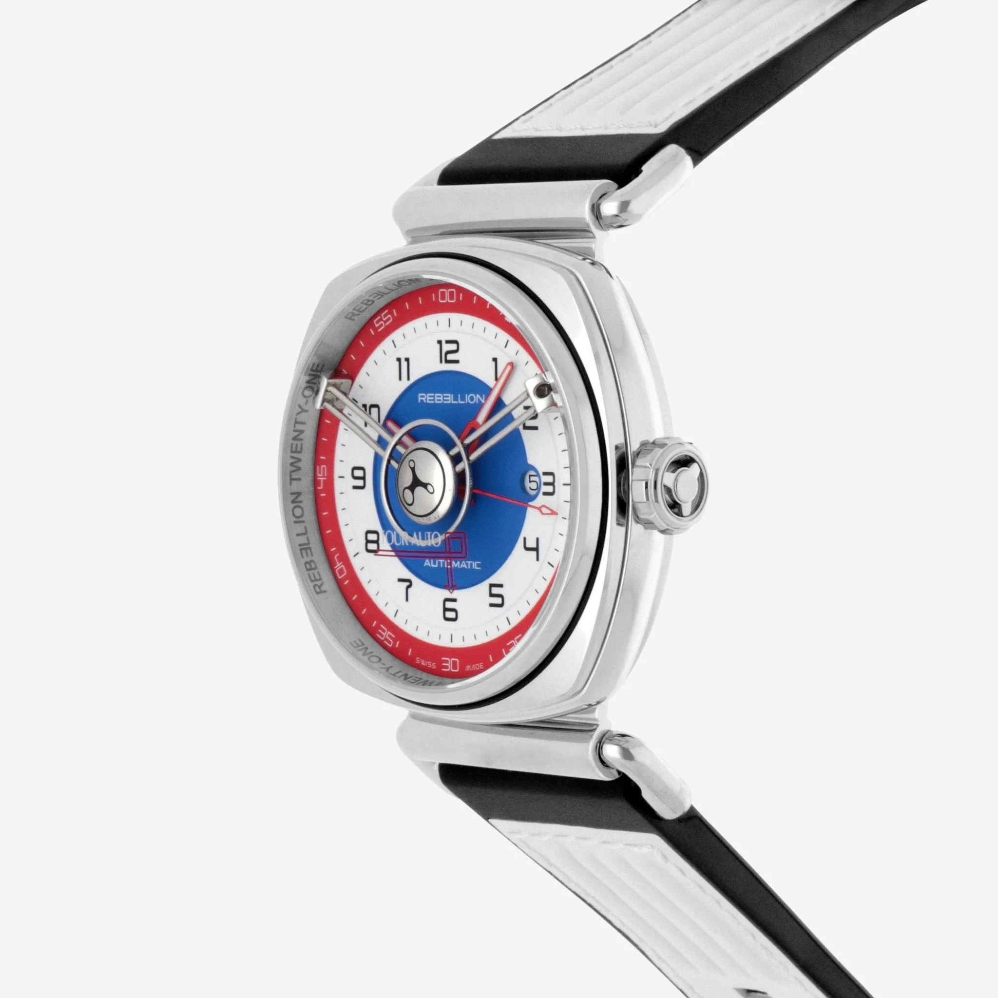 Rebellion Twenty-One Tour Auto 2021 Stainless Steel Automatic Men's Watch RB.21.3H.ST.TAU21