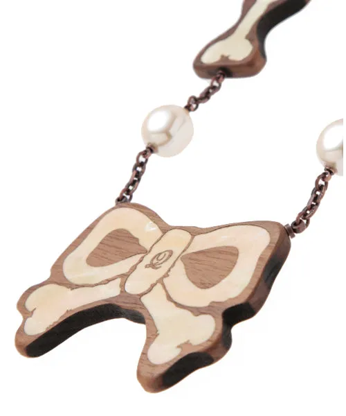 Ribone Bone Necklace【Japan Jewelry】