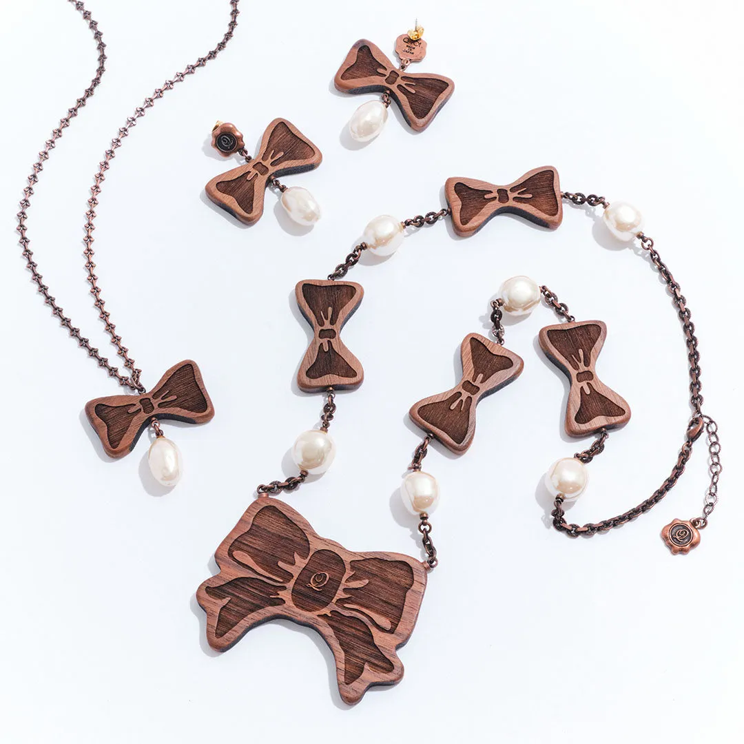 Ribone Bone Necklace【Japan Jewelry】