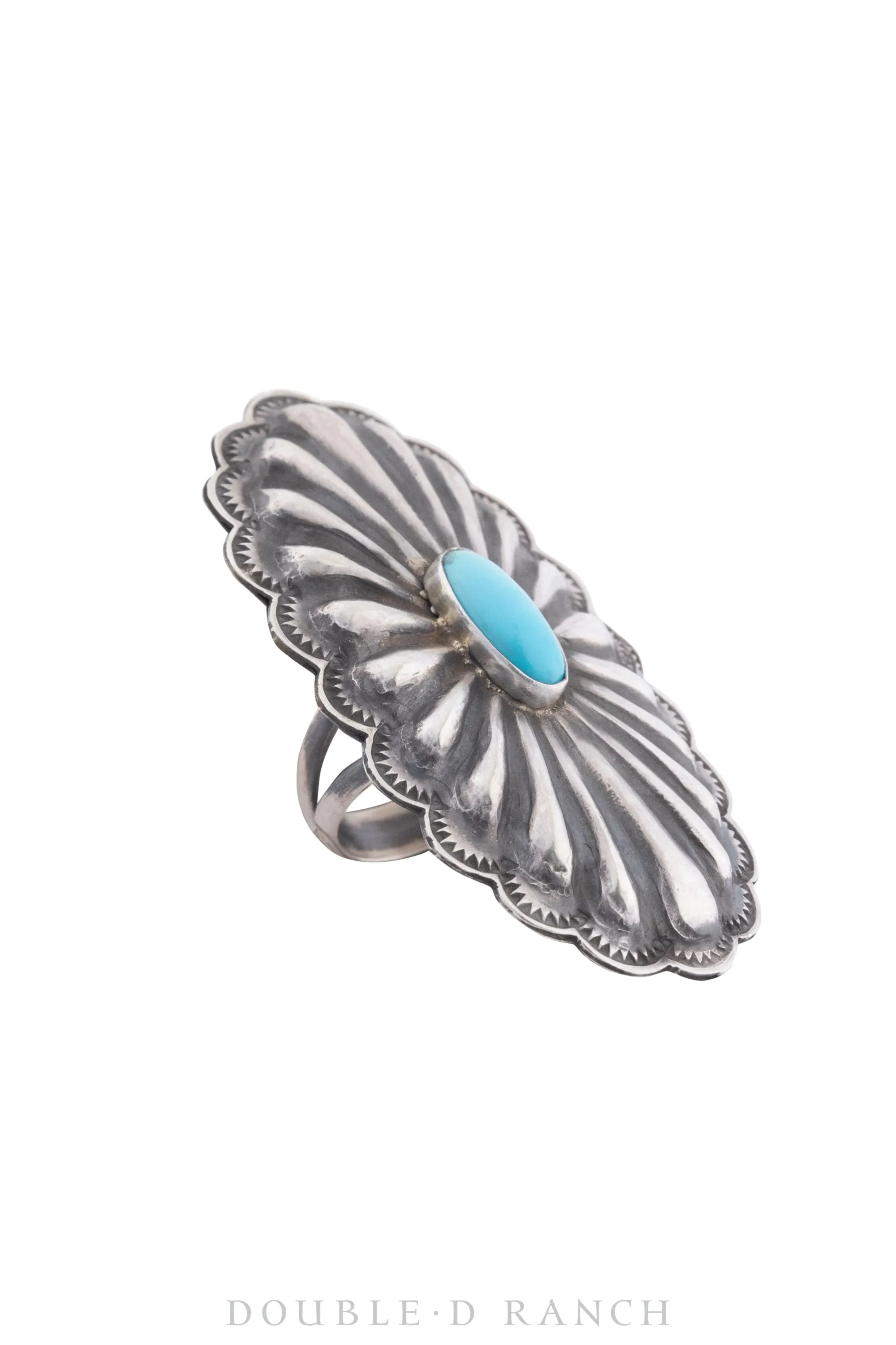 Ring, Concho, Turquoise, Hallmark, Contemporary, 1284