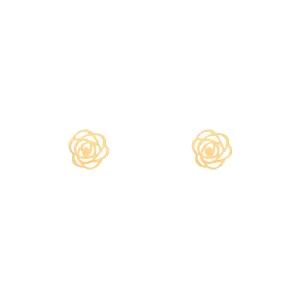 Rose Stud Earring