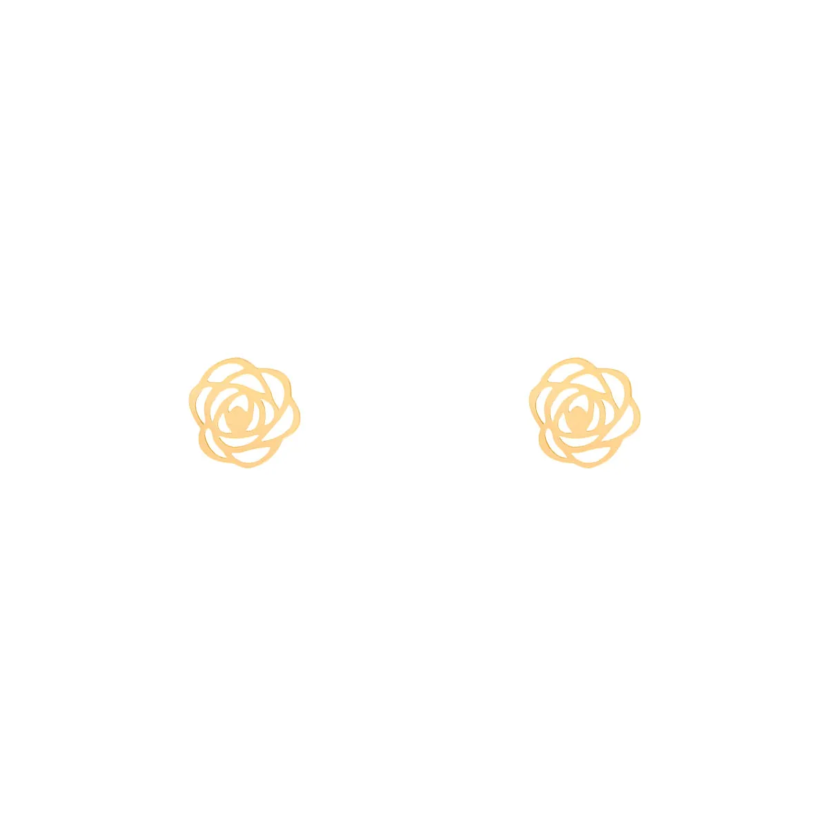Rose Stud Earring