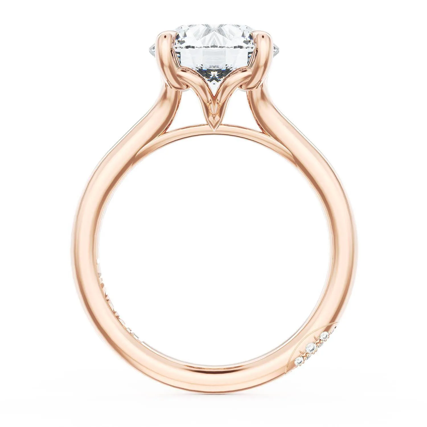 Round Solitaire Engagement Ring