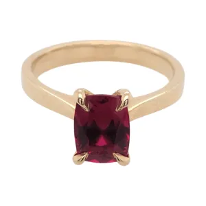 Ruby Claw Set Ring