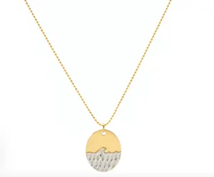 Salty Cali Surf Token Necklace