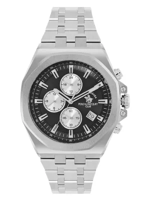 Santa barbara polo & racquet club Analog Black Dial Men's Watch-SB.1.10546-2