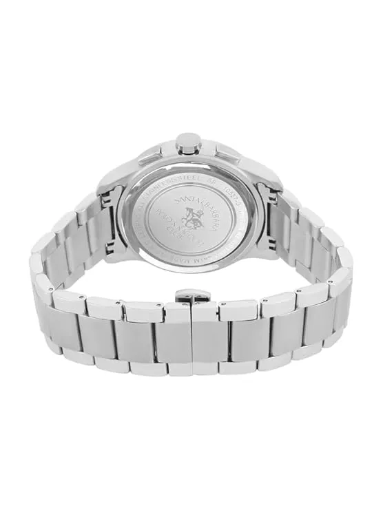 Santa barbara polo & racquet club Analog Blue Dial Men's Watch-SB.1.10537-3