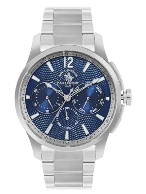 Santa barbara polo & racquet club Analog Blue Dial Men's Watch-SB.1.10537-3