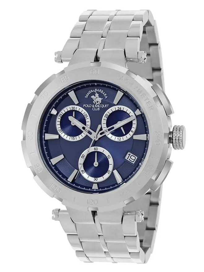 Santa barbara polo & racquet club Analog Blue Dial Men's Watch-SB.1.10567-2