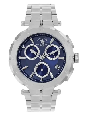 Santa barbara polo & racquet club Analog Blue Dial Men's Watch-SB.1.10567-2