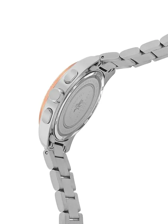 Santa barbara polo & racquet club Analog Silver Dial Women's Watch-SB.1.10555-5
