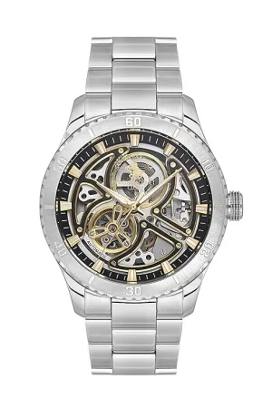 Santa Barbara Polo & Racquet Club Black Dial Automatic Men's Watch - SB.1.10572-4