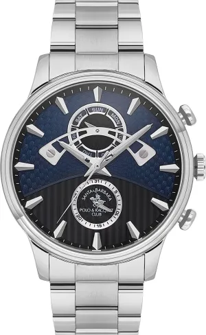 Santa Barbara Polo & Racquet Club Quartz Multicolour  Men SB.1.10592-2