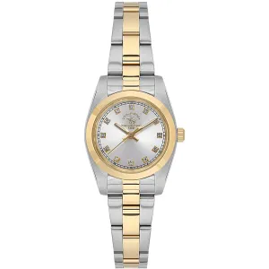 Santa Barbara Polo & Racquet Club Quartz Silver  Women SB.4.10012-2
