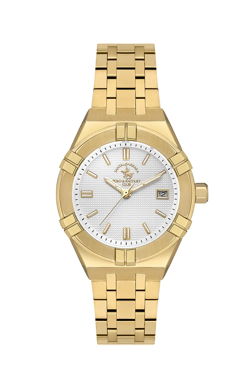 Santa Barbara White Dial Analog Watch - for Women SB.1.10559-2