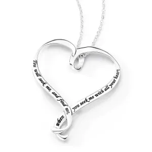 Seek Me With All Your Heart - Jeremiah 29:13 Necklace