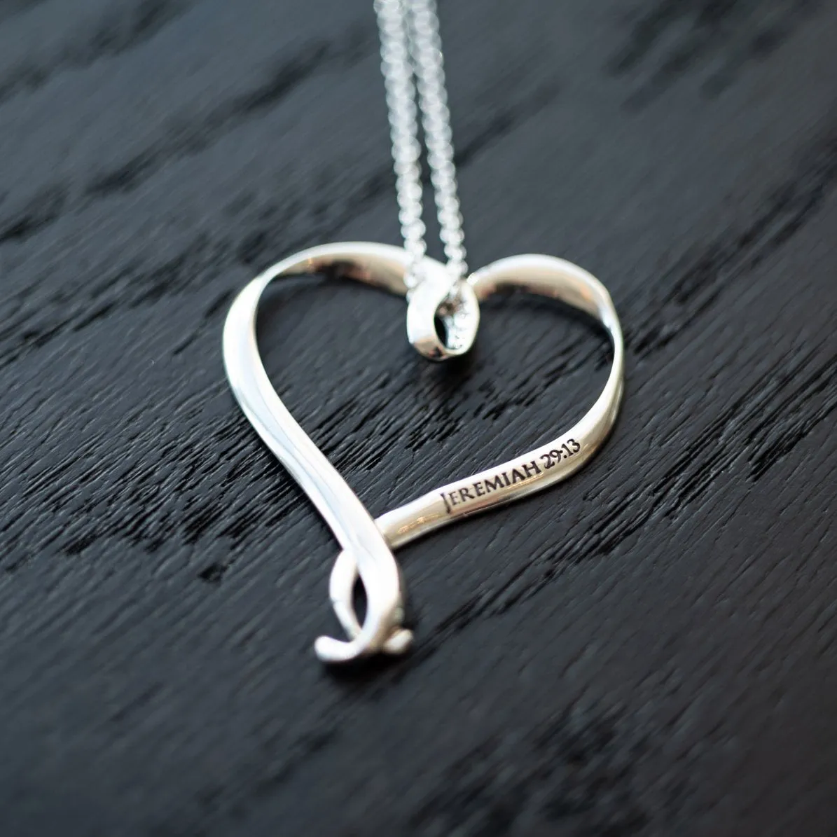 Seek Me With All Your Heart - Jeremiah 29:13 Necklace