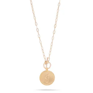 Semi-Precious Initial Necklace