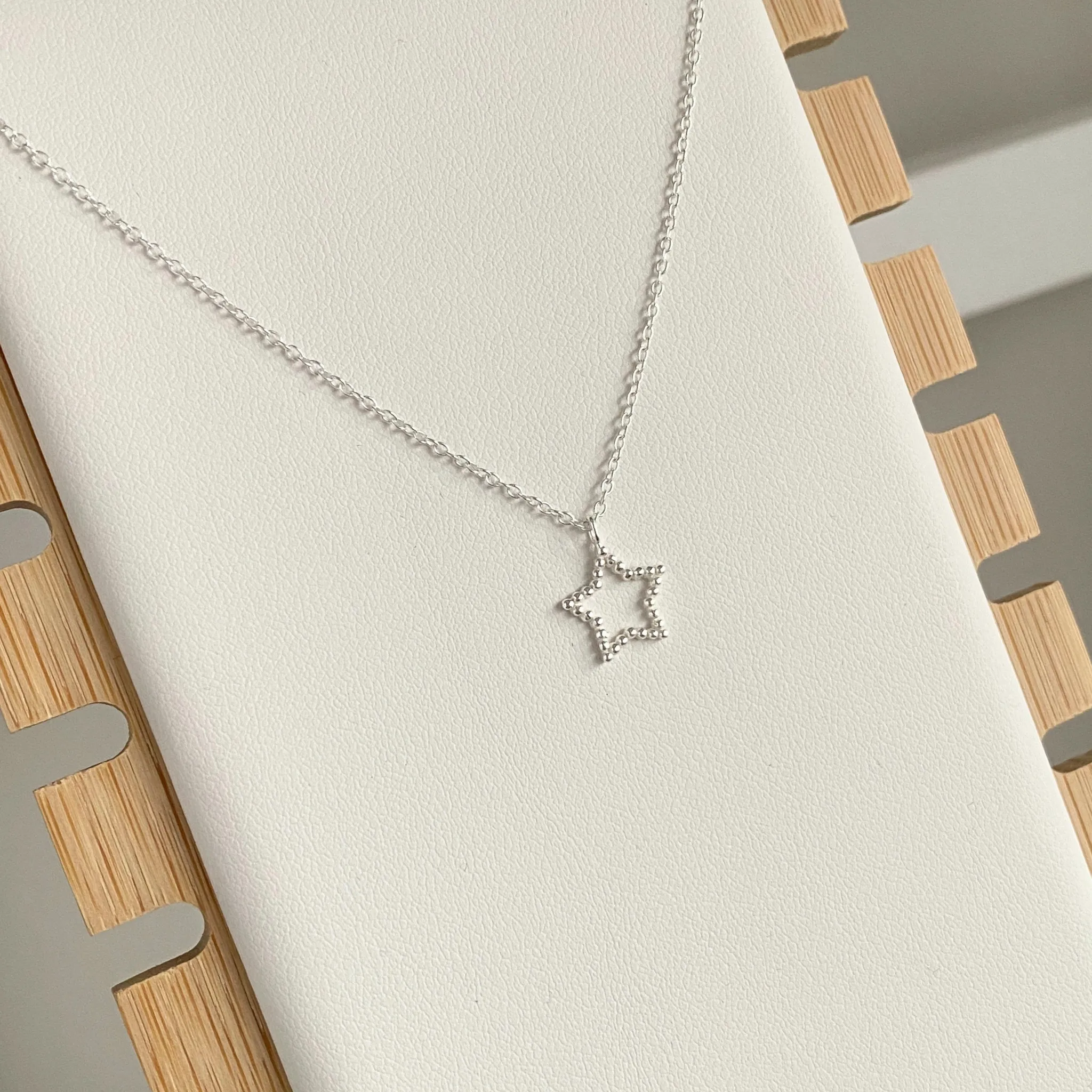 Silver Star Necklace