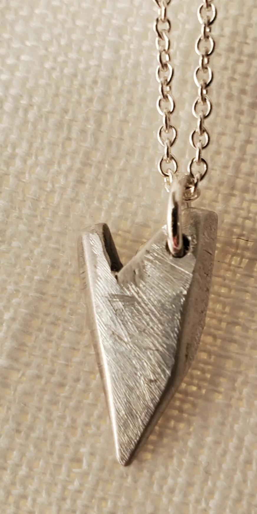 Simon & LuLu pure silver heart nk