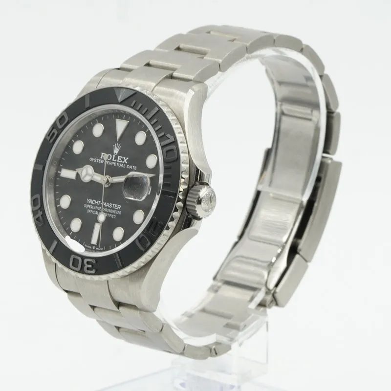 SOLD - 12/4/2023 - Rolex Yacht-Master 226627 RLX Titanium 42mm Black Dial B&P '23