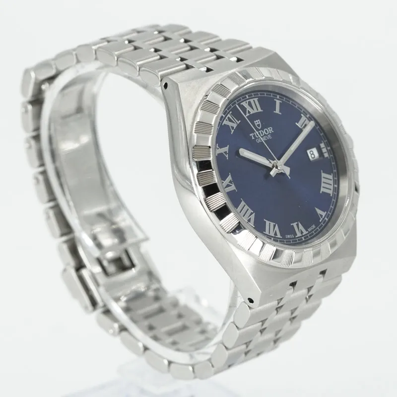 SOLD - 4/15/25 - Tudor Royal M28500 Blue Dial Stainless Steel 38mm B&P 2023