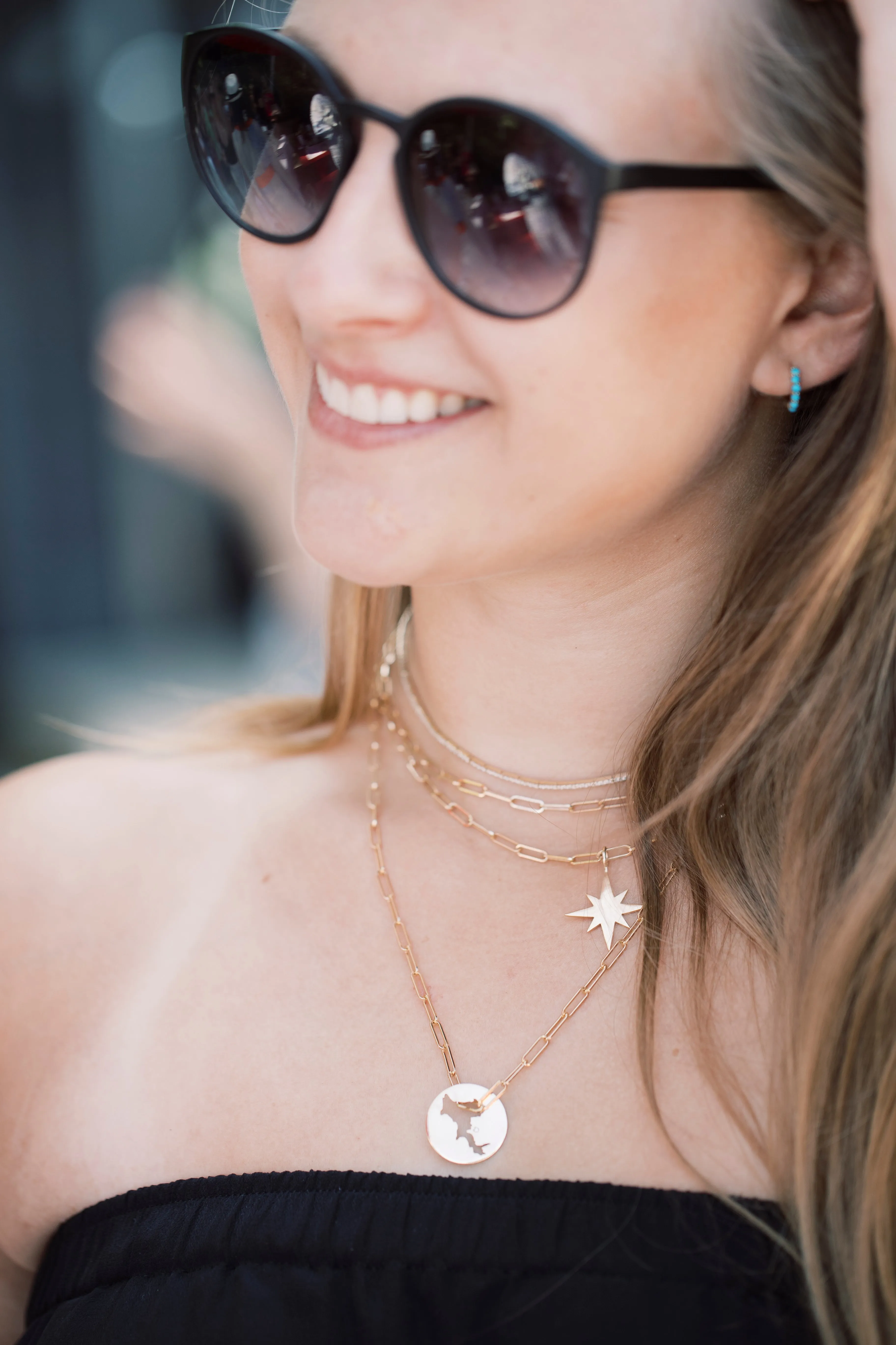 SOLID GOLD MUSKOKA LAKES CHARM