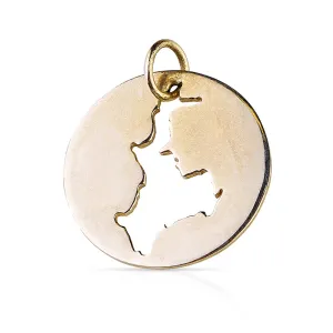 SOLID GOLD MUSKOKA LAKES CHARM