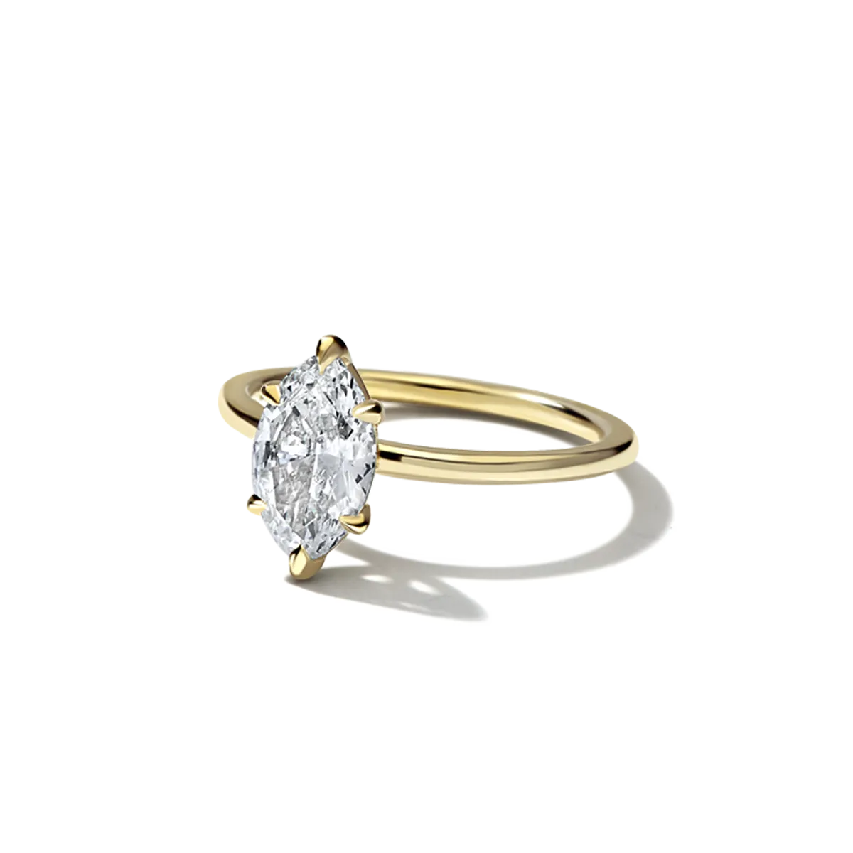 Solitaire Diamond Engagement Ring