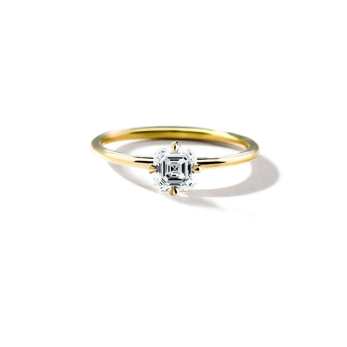 Solitaire Diamond Engagement Ring