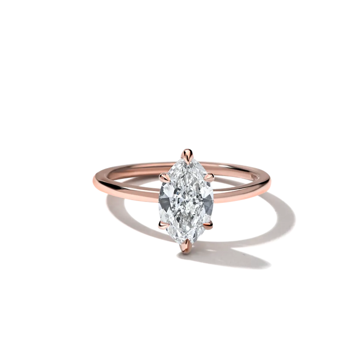Solitaire Diamond Engagement Ring