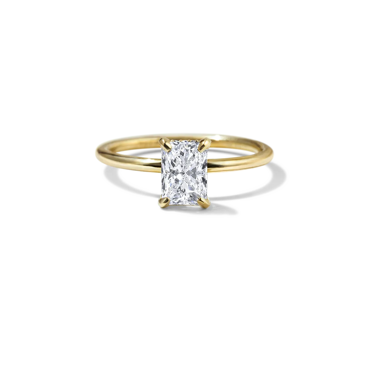 Solitaire Diamond Engagement Ring