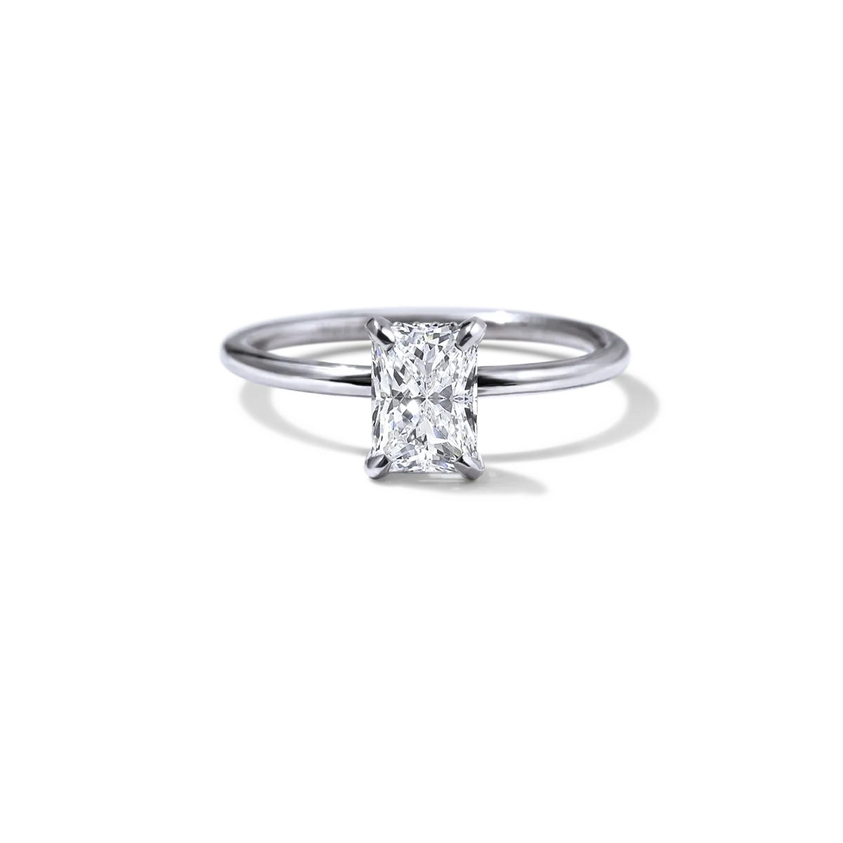 Solitaire Diamond Engagement Ring