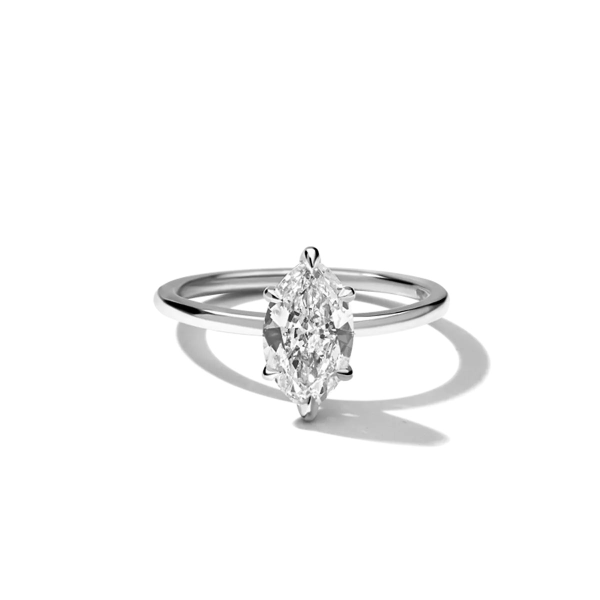Solitaire Diamond Engagement Ring